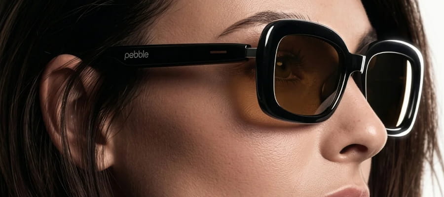 Pebble Onyx Smart Glasses – Incredible Sound and Perfect Vision