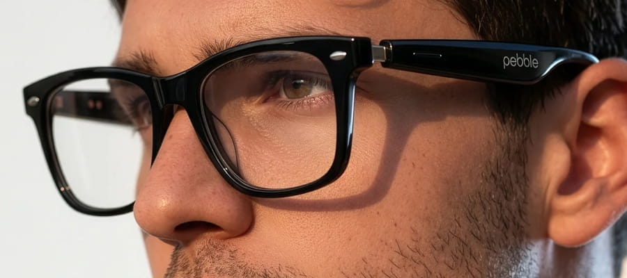 Pebble Onyx Smart Glasses – Incredible Sound and Perfect Vision