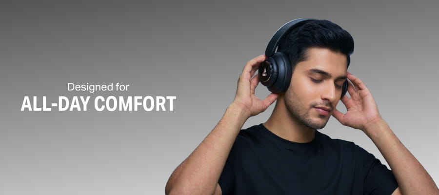 boAt Rockerz Plus 450 ANC Over-Ear Headphones