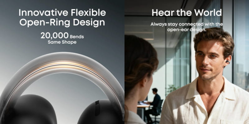 Soundcore AeroClip OWS Earbuds