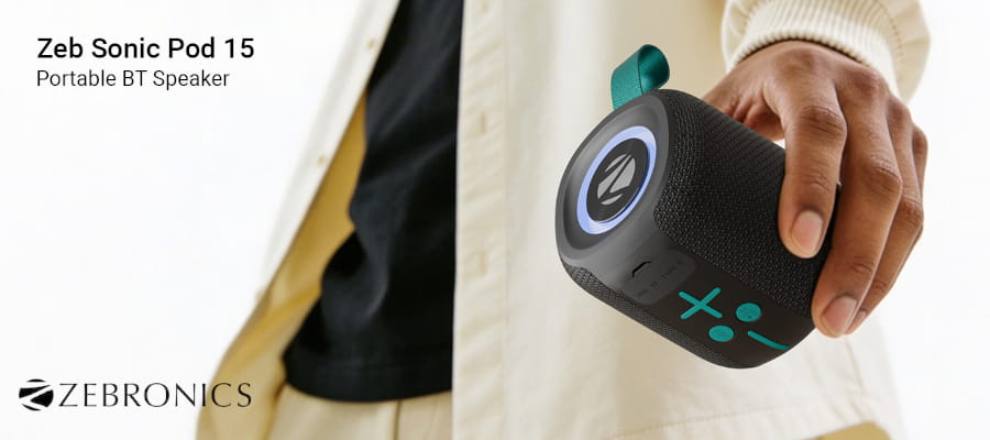 Zebronics Zeb Sonic Pod 15 Portable Speaker