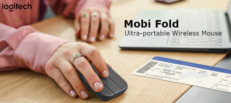 Logitech Mobi Fold Portable Mouse – First of its Kind