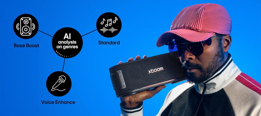 LG Xboom Bounce Portable Speaker