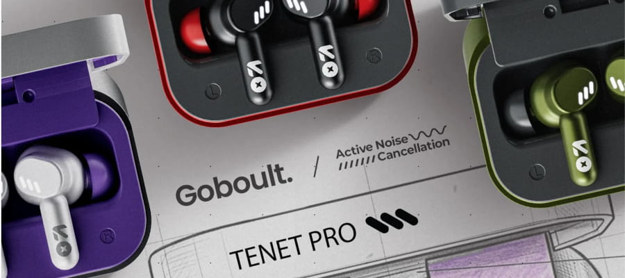 GoBoult Tenet Pro ANC TWS Earbuds