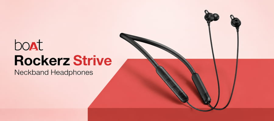 boAt Rockerz Strive Neckband Headphones