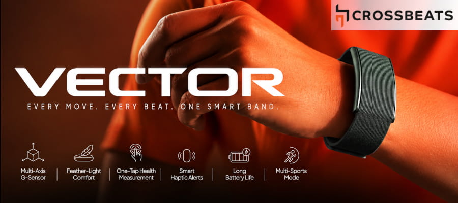 CrossBeats Vector Smart Band
