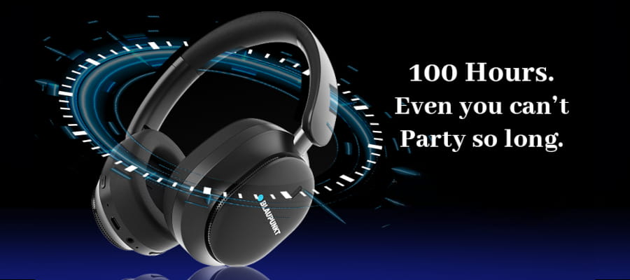 Blaupunkt BH61 ZENX Moksha Hybrid ANC Over-Ear Headphones