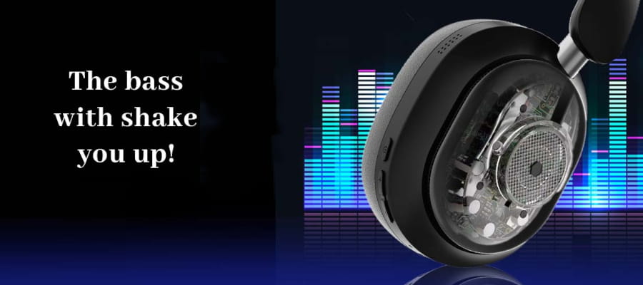 Blaupunkt BH61 ZENX Moksha Hybrid ANC Over-Ear Headphones