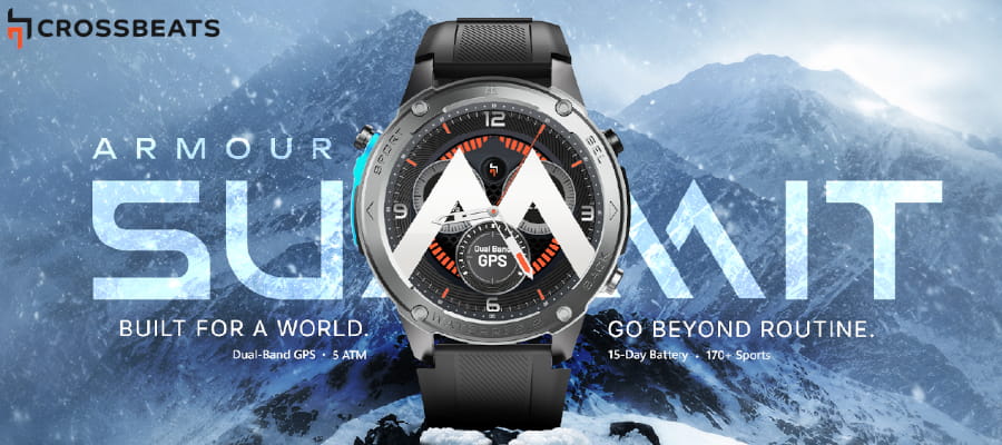 CrossBeats Armour Summit Smartwatch