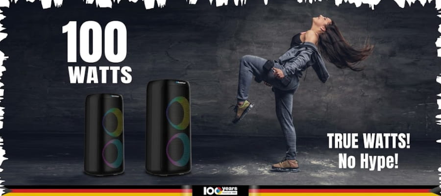 Blaupunkt Rock & Roll RAVE Party Speaker