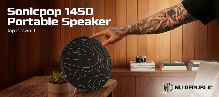 Nu Republic Sonicpop 1450 Portable Speaker