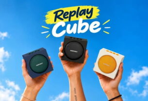 Nu Republic Replay Cube Portable Speaker