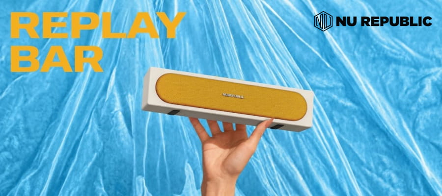 Nu Republic Replay Bar Portable Speaker