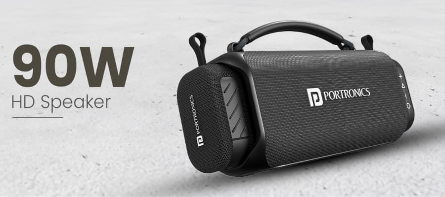 Portronics AuraTrio Portable Speaker