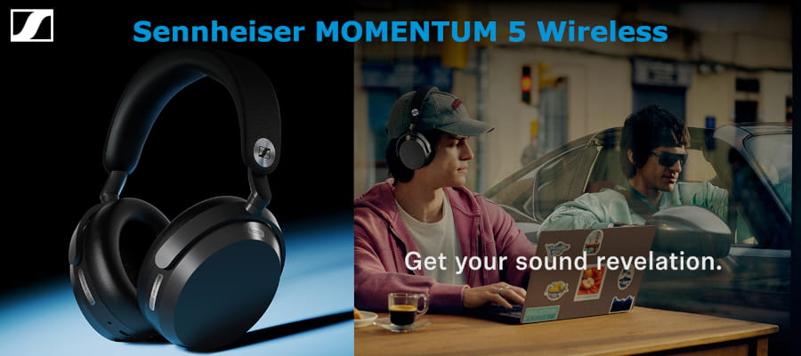 Sennheiser Momentum 5 Wireless Over-Ear Headphones